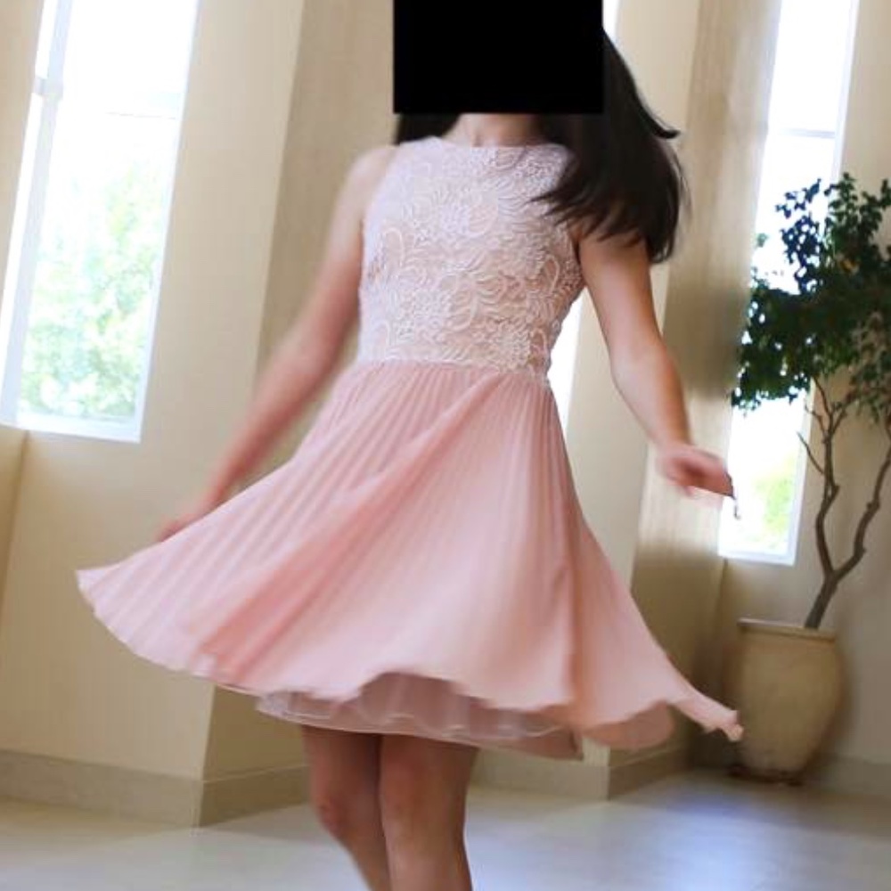 COPY - Pink Lace Dress